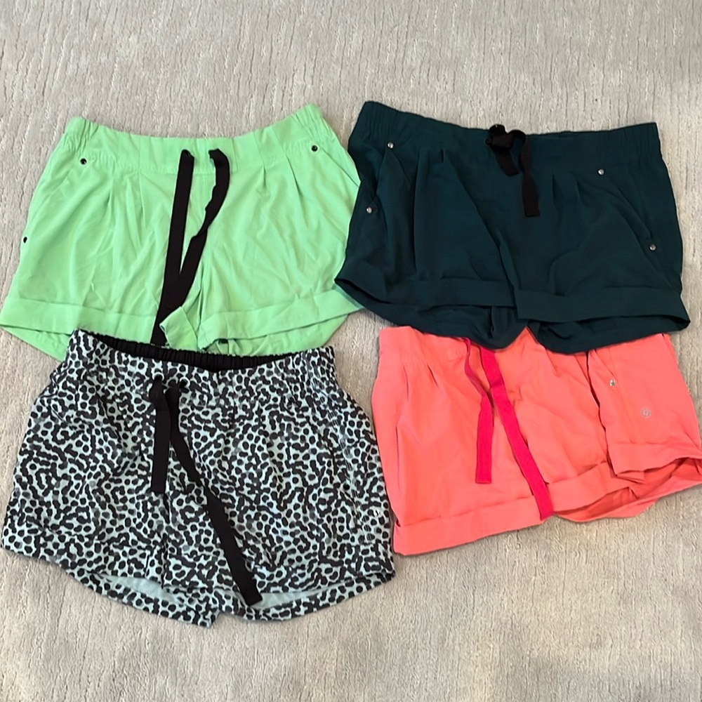 Lot of Lululemon Shorts